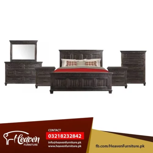 bedroom design 016 | Heaven Furniture.pk