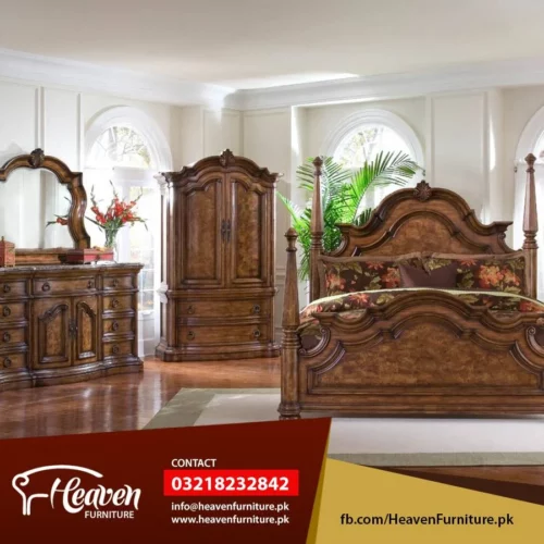 bedroom design 042 | Heaven Furniture.pk