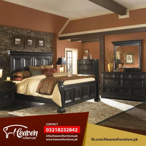 bedroom design 051 | Heaven Furniture.pk